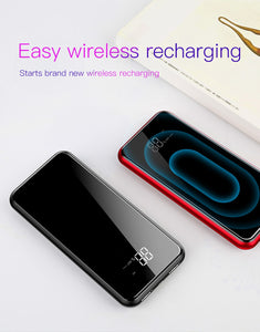 Alpha Charge QI Wireless Charger Power Bank 8000mAh