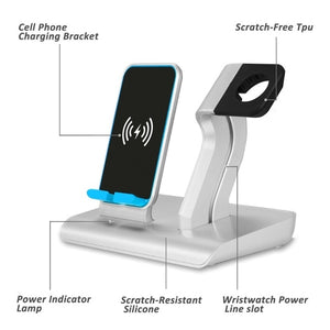 Alpha Charge 2 in 1 Charging Dock Holder