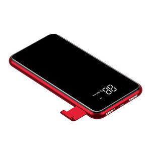 Alpha Charge QI Wireless Charger Power Bank 8000mAh