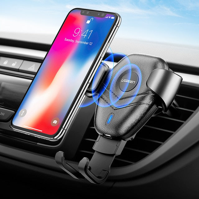 Alpha Charge QI Car Wireless Fast Charger