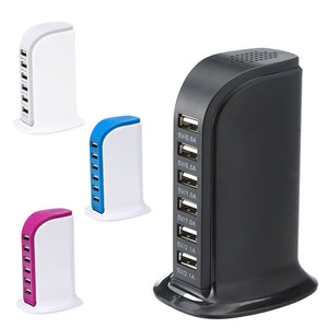 Alpha Charge 6 Port Fast USB Charger