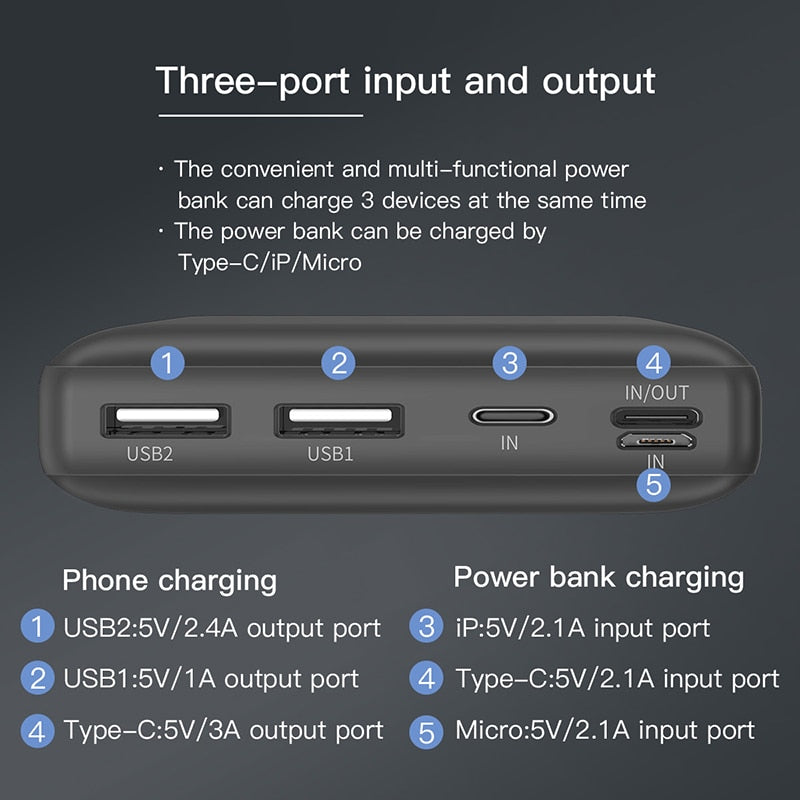 Alpha Charge  30000mAh Powerbank