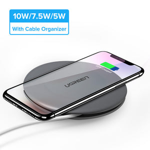 Alpha Charge Qi Wireless Charger with cable organizer