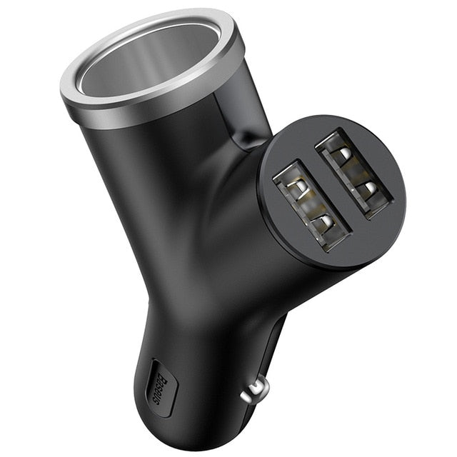 Alpha Charge Car Charger with Dual USB Port (Special Edition)