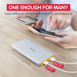 10000 mAh Ultra Slim Dual USB Power Bank