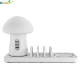 Alpha Charge Mushroom Charger and Wireless Charger