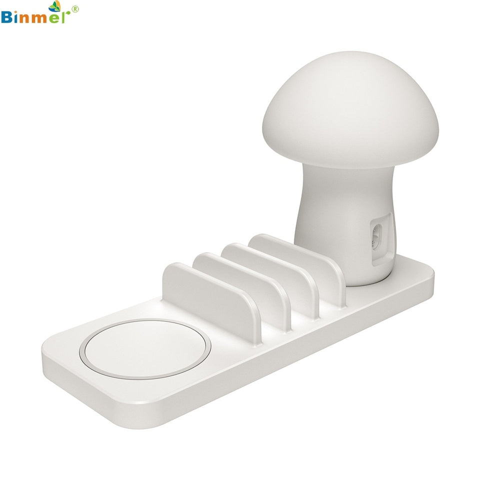 Alpha Charge Mushroom Charger and Wireless Charger