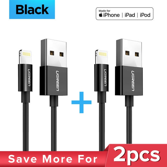 USB Cable for iPhone 2.4A Fast Charge